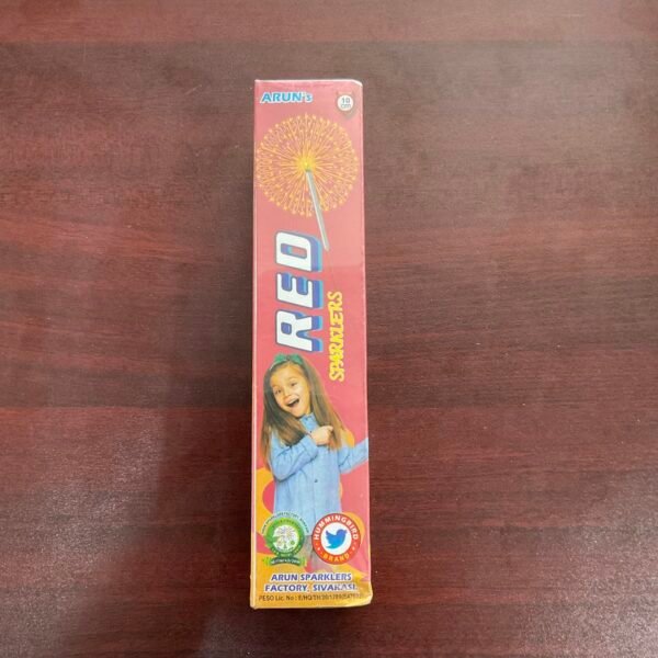 10CM RED SPARKLERS