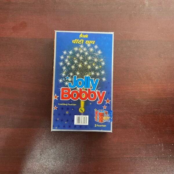 JOLLY BOBBY CRACKLING FOUNTAIN (3 PCS )