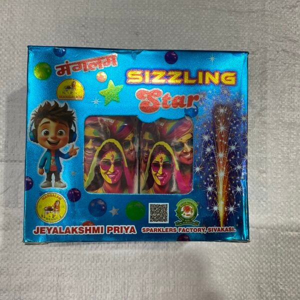 Mega Sizzling Star Fountain (2 Pcs)