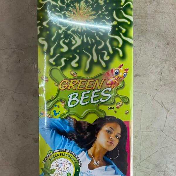 Green Bees (2 Pcs)