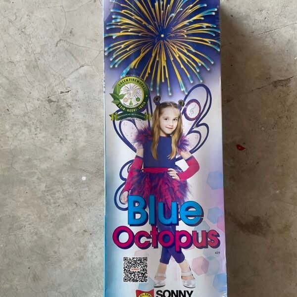 Blue Octopus (2 Pcs)